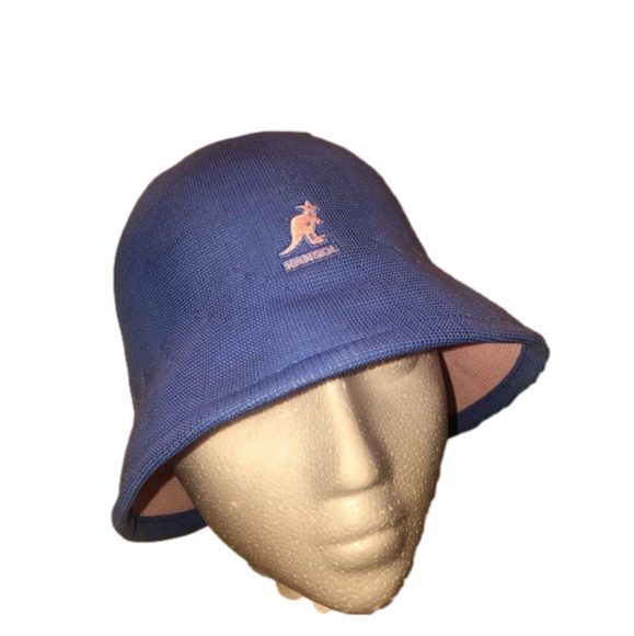 KANGOL Tropic Revesable Bell Hat Lilac Light Purple & Light Pink One Size - Picture 1 of 4